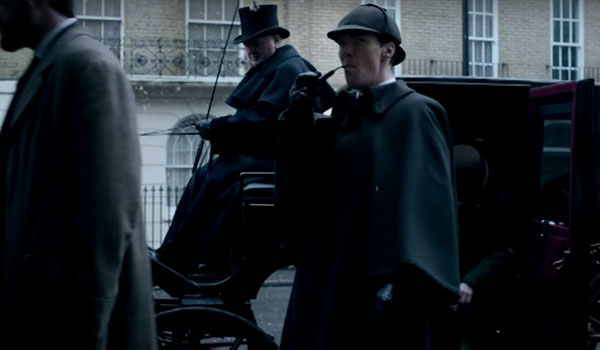 Benedict Cumberbatch goes back in time for 'Sherlock Special' (VIDEO)