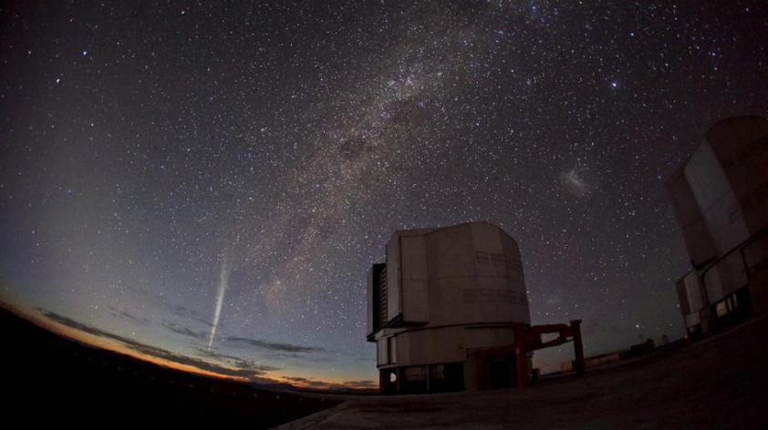 Comet detected dumping alcohol into space