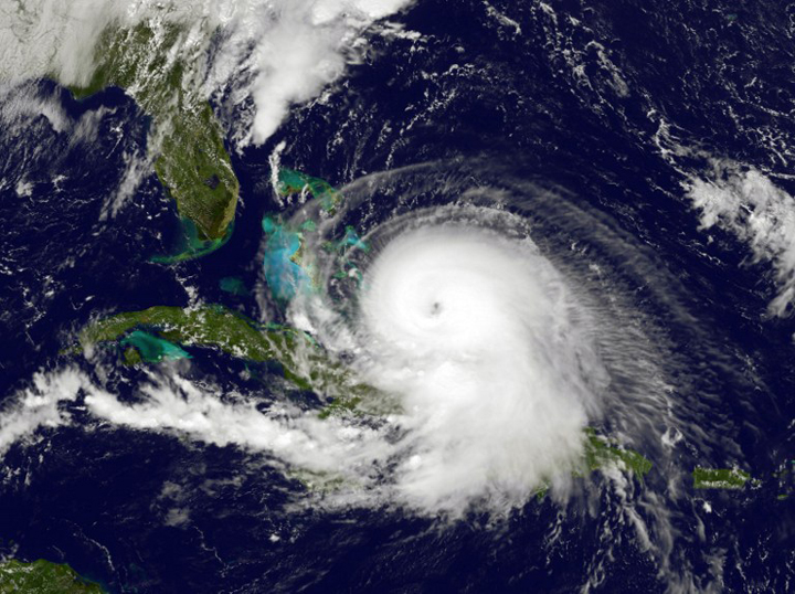 Joaquin strengthened into an extremely dangerous category four hurricane Thursday as it barreled through the Bahamas US forecasters said. It is now pac