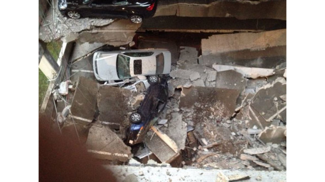 No One Hurt In Partial Garage Collapse On Turtle Creek