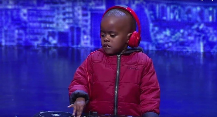 Toddler DJ wows South Africa's Got Talent