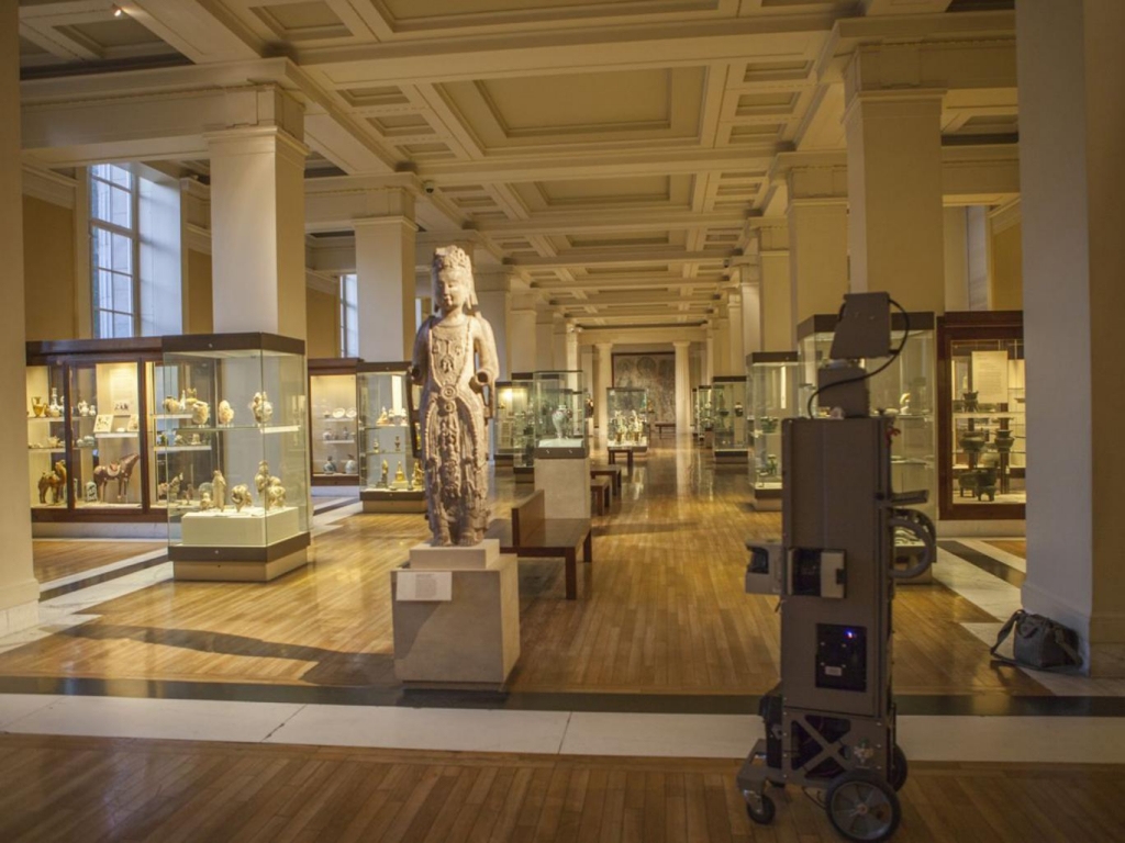 A Google camera tours the British Museum. It took 15 months to film all 85 galleries