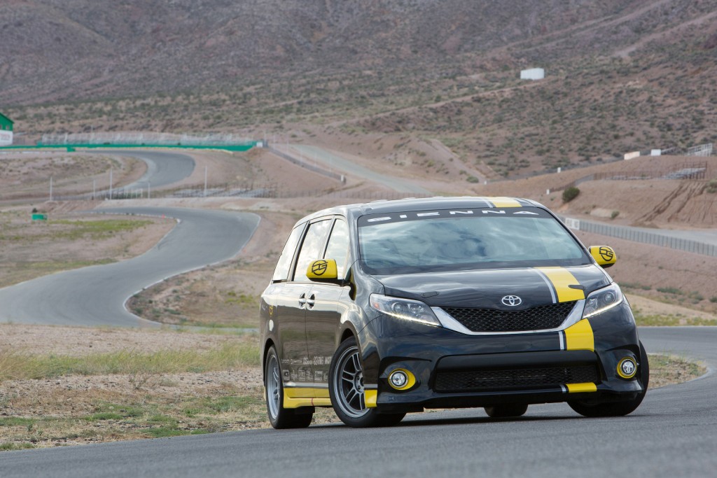 SEMA Toyota has the Sienna R Tuned Concept delivered beats a V8 Camaro SS image