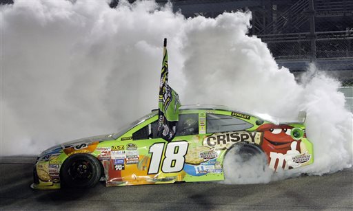 Kyle Busch wins his first NASCAR Sprint Cup Series title