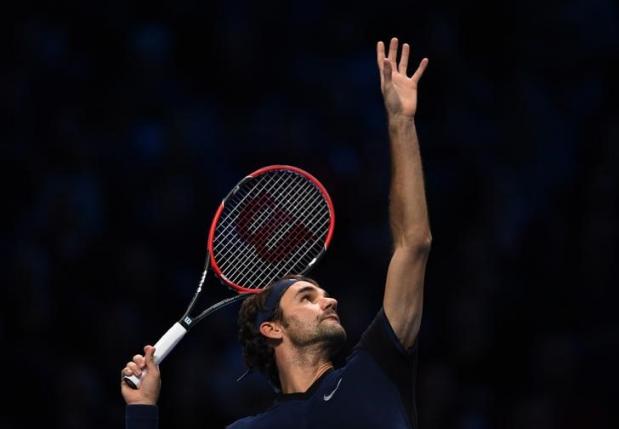 Tennis- Barclays ATP World Tour Finals- O2 Arena London- 21/11/15Men's Singles- Switzerland's Roger Federer in action during his semi final match with Switzerland's Stanislas Wawrinka Action Images via Reuters  Tony O'BrienLivepic