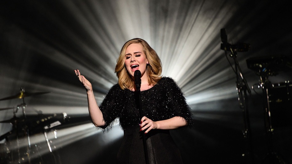 Adele performs at the 17th NRJ Music Awards ceremony in Cannes France on Nov. 11. Image Sipa via AP Images  Associated Press