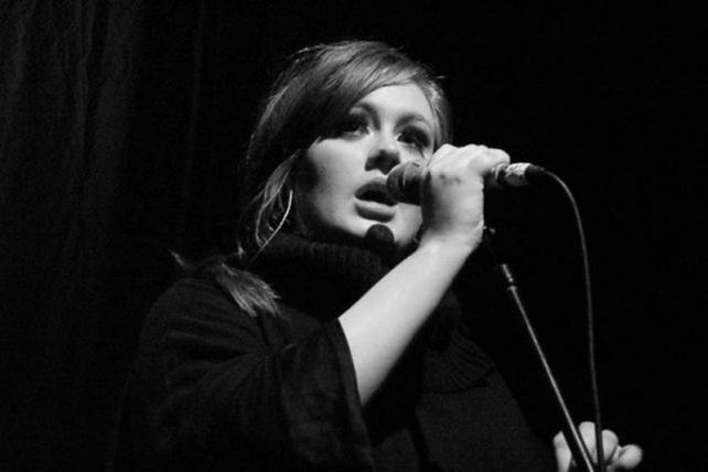 Adele performs in Chicago at Park West in January 2009