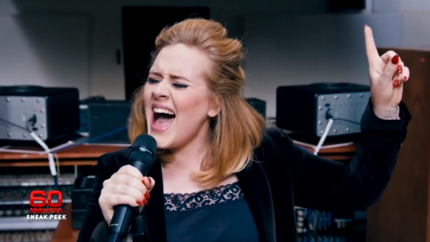 Adele previews'When We Were Young in 60 Minutes promo