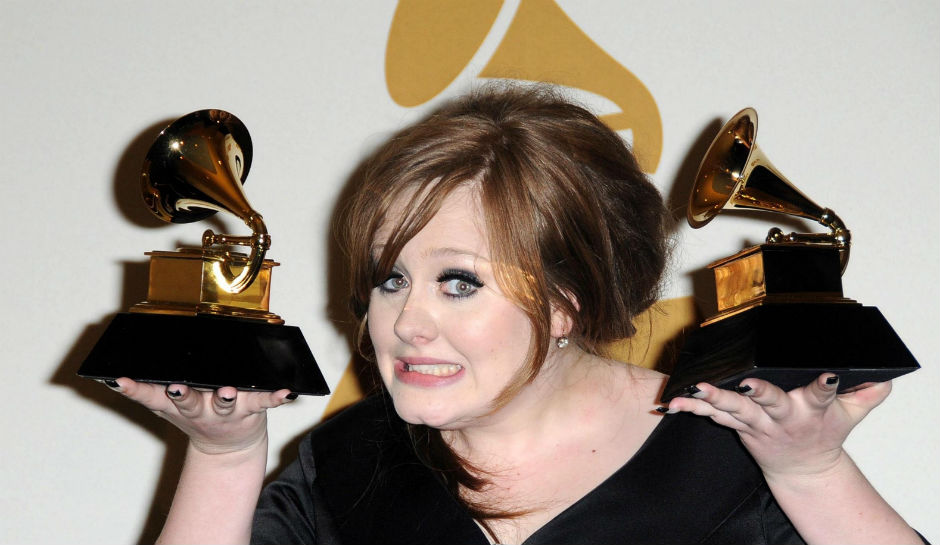 Adele at the 51st Grammy Awards