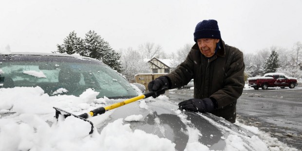 The Latest: Heavy snow hits part of Wisconsin, Indiana