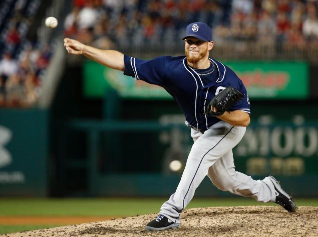 Former Padres relief pitcher Craig Kimbrel is headed to Boston's bullpen next season