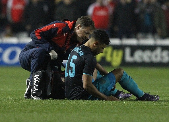 Alex Oxlade Chamberlain has been ruled out of the squad until the next international break due to injury