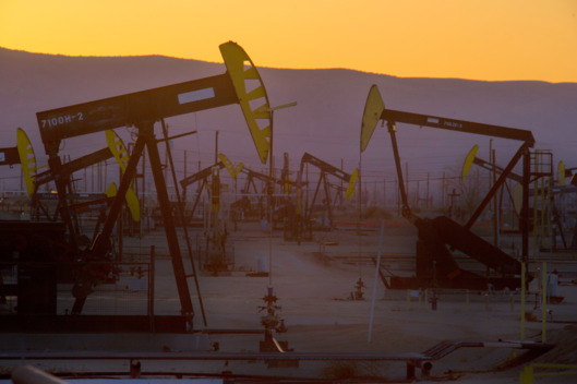 An Exxon Mobile Oil field in Bellridge California one of the largest in the US