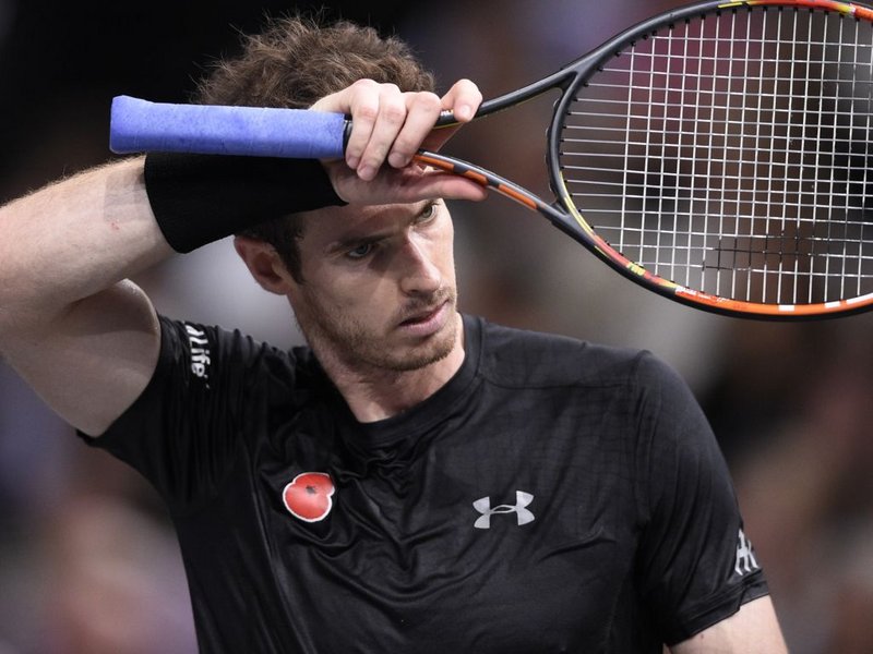 Andy Murray suffered another defeat to Novak Djokovic during Sunday's Paris Masters final