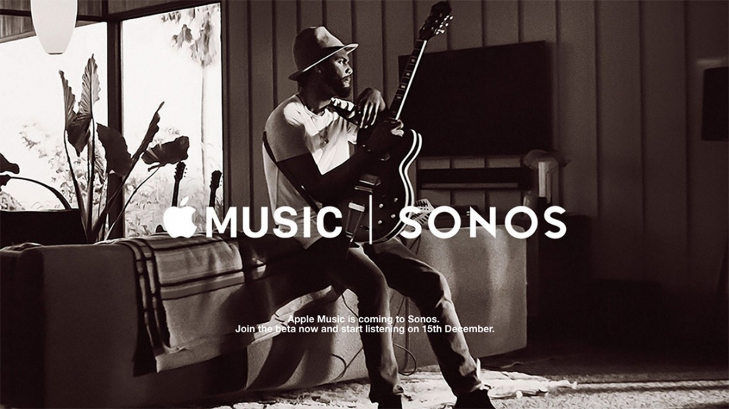 Apple Music Comes To Sonos On December 15