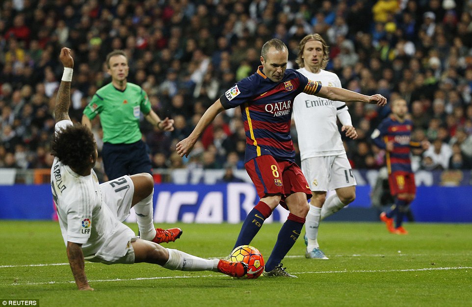 The Spanish maestro then found the net himself with a thumping finish from the edge of the Real box