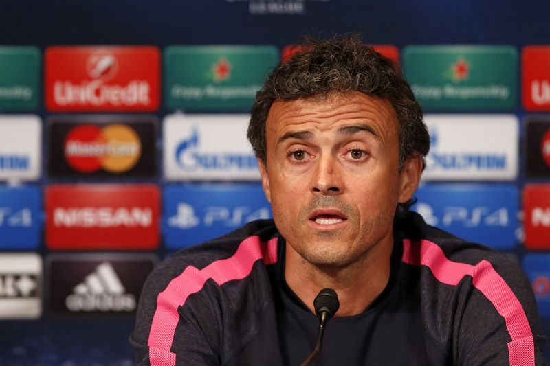 Barcelona coach Luis Enrique says its important to play well throughout the season to win the titles at the end. – Reuters pic