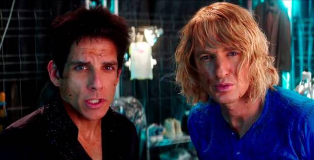 Ben Stiller and Owen Wilson in Zoolander 2