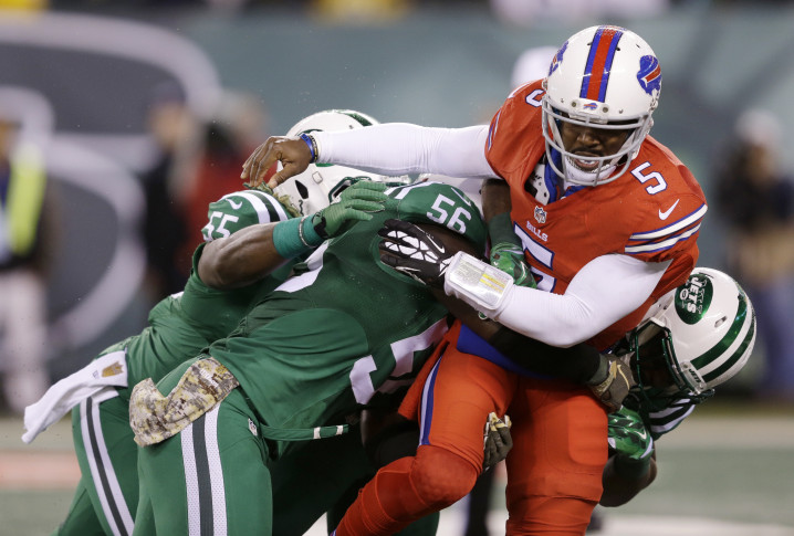 Special uniforms at Bills-Jets game 'total chaos' for some fans