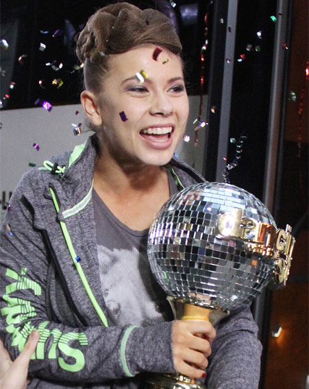 Bindi Iriwin dedicated her Dancing With The Stars win to her dad