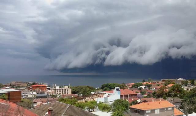 A Storm Is Coming'Tsunami Cloud Off Bondi