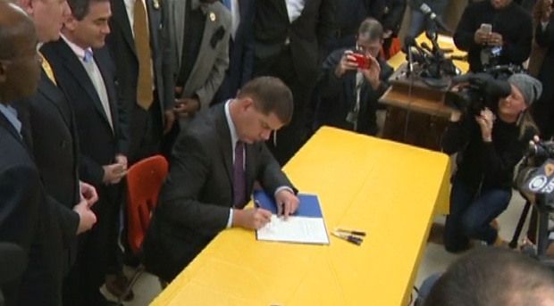 Mayor Walsh set to sign legislation banning replica firearms