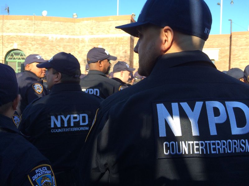 NYPD Critical Response Command on Randall's Island