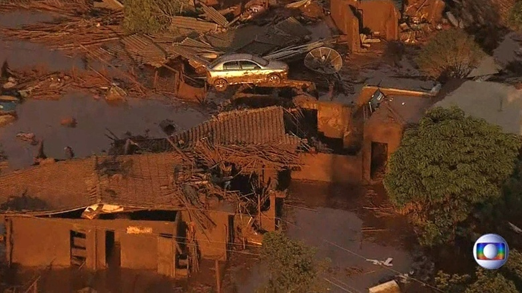 Dam burst at Brazilian mine leaves town devastated