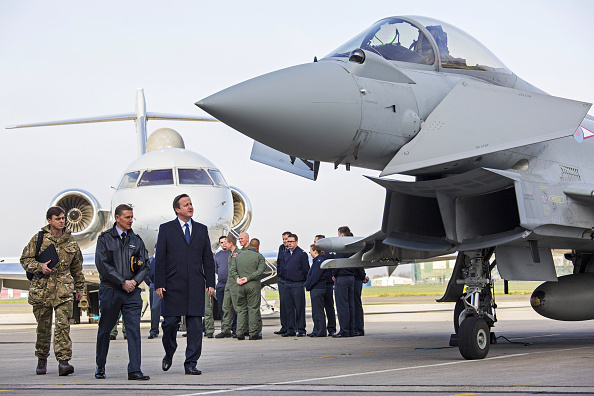 The Prime Minister Visits RAF Northolt Ahead Of The Strategic Defence And Security Review