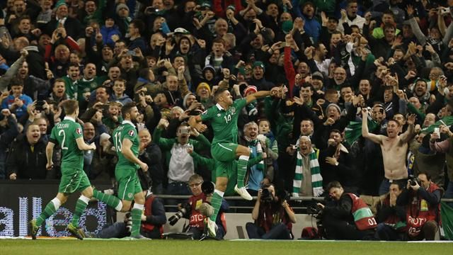 Ireland beat Bosnia to reach Euro 2016