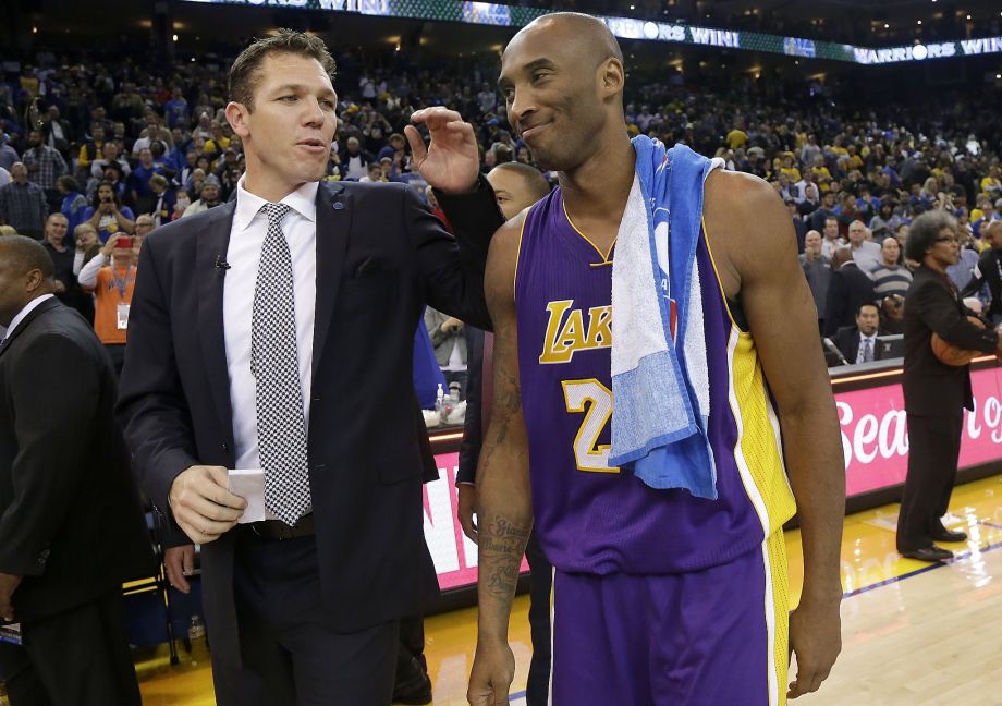 Kobe Bryant talks philosophy and turmoil with Luke Walton