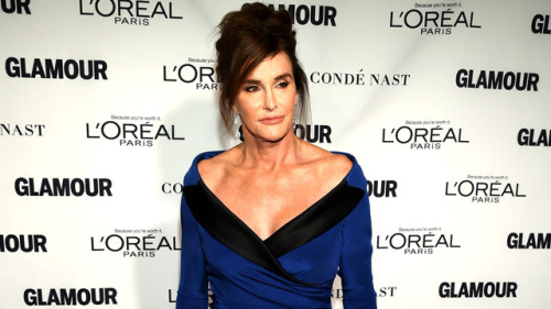 Caitlyn Jenner Wows in Custom Moschino Gown at Glamour Women of the Year Awards