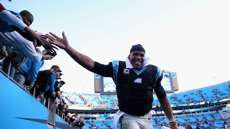 Cam Newton was the star of the show for the Carolina Panthers