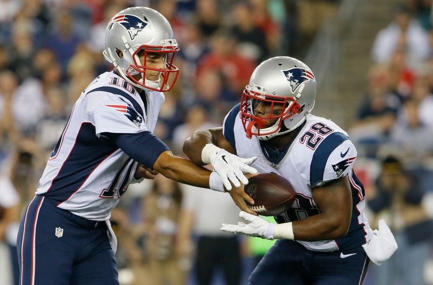 New England Patriots Opportunity there for James White this week