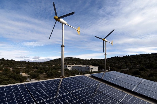 A hybrid energy system utilizing numerous forms of renewable energy