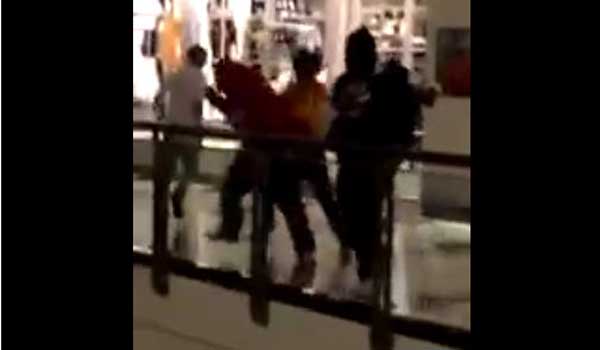 Cell phone video captured the fight