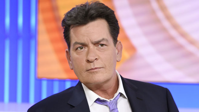 Actor Charlie Sheen appears during an interview Tuesday Nov. 17 2015 on NBC's'Today in New York. In the interview the 50-year-old Sheen said he tested positive four years ago for the virus that causes AIDS