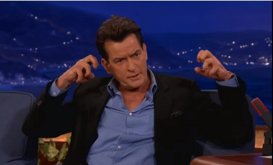 Charlie Sheen  YouTube Screenshot