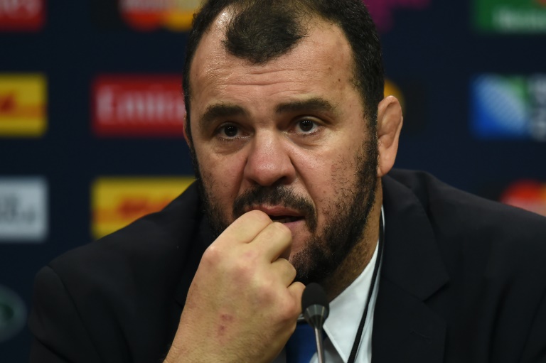 AFP  File  Paul EllisAustralia's head coach Michael Cheika speaks during a press conference after the Rugby World Cup final