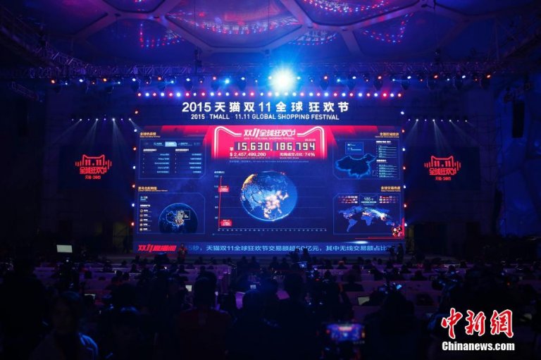 Alibaba saw a 60% increase in sales from last year's event with an estimated 120,000 orders each minute during the festival