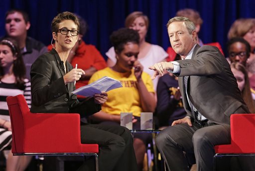 Martin O'Malley Rachel Maddow