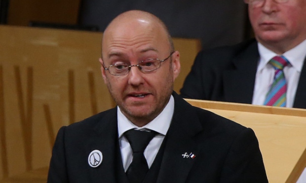 Co-convener of the Scottish Greens Patrick Harvie wants Scotland to lead the way in a low-carbon economy