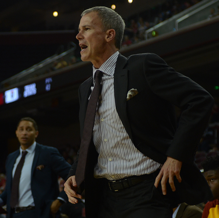 Coach Andy Enfield has USC off to a 4-0 start for the first time in his three seasons with the Trojans