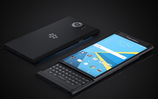 Berry shows the Black Berry Priv. The company isnt giving up on Black Berry 10 but it has released its first Android phone to lure those who want the wide array of apps available on Android but not Blackberry. (Blackberry via