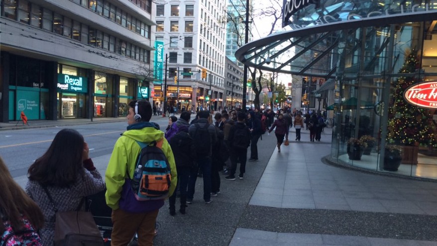 SkyTrain service shut down in Downtown Vancouver