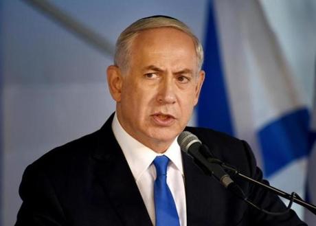 Israeli Prime Minister Benjamin Netanyahu spoke during an official memorial ceremony in October