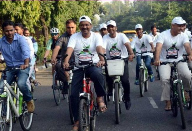 Delhi celebrates second car- free day