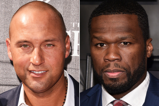 Derek Jeter-50 Cent-Frigo-The Source