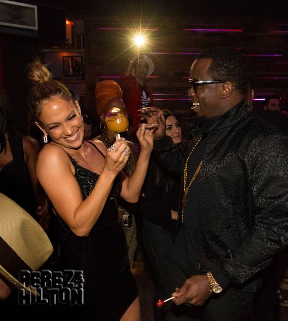 J. Lo and Diddy