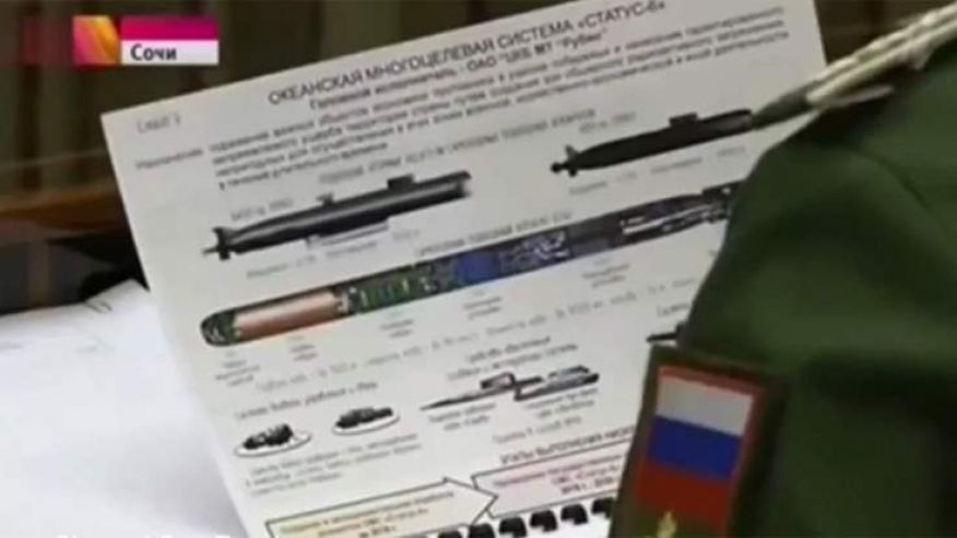 Document that appeared on Russian TV